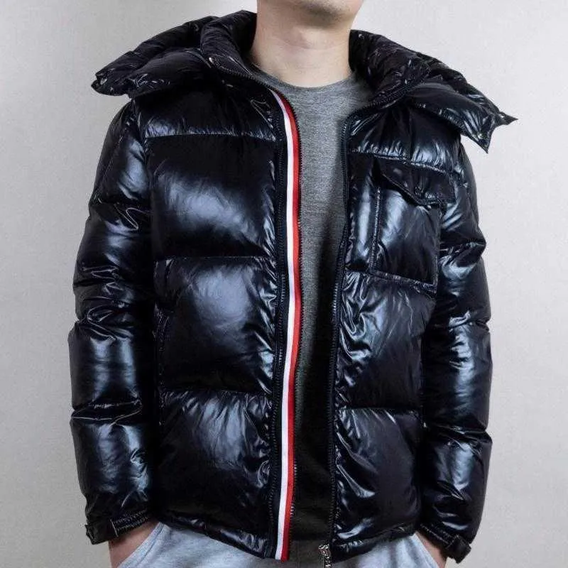 MON Classic Men Fashion Luxury Designer Brand Down Jacket Parkas Man Epaulettes Trend Winter Warm Cotton Jackets Outdoor Outwear Coats Streetwear1