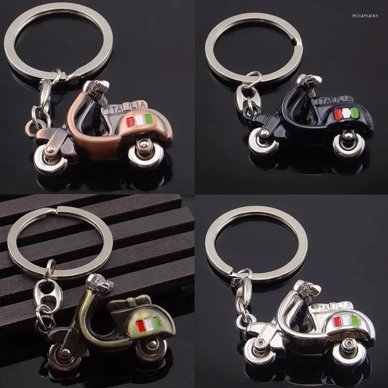 Keychains 3D driedimensionale motorfietscar sleutelhanger hanger voor mannen vrouwen geschenken geschikt alle auto's decoratie-accessoires miri22