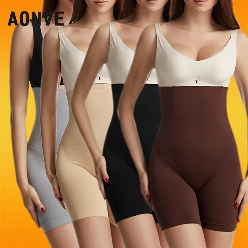 Trainer a vita alta Guaina per la pancia Leganti e modellanti per donna Body Shapewear Donna Cinghie modellanti Intimo dimagrante Taglie forti 220513