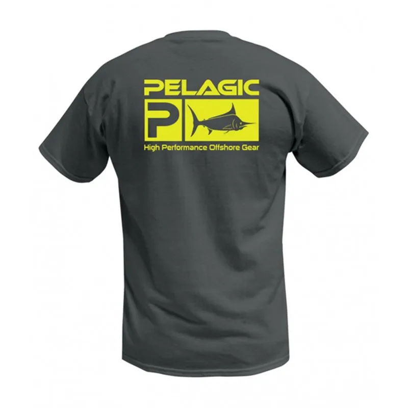 Équipement pélagique chemise de pêche en plein air hommes à manches courtes t-shirt vêtements de poisson UPF50 Protection solaire respirant à capuche vêtements de pêche 2257n