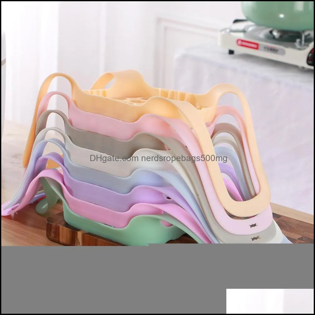 Food Multi-function Silicone Steamer Basket Cooker Anti-scalding Bakeware Lifter Steamer Rack Silicone Egg Steamer Silicone Bowl 139