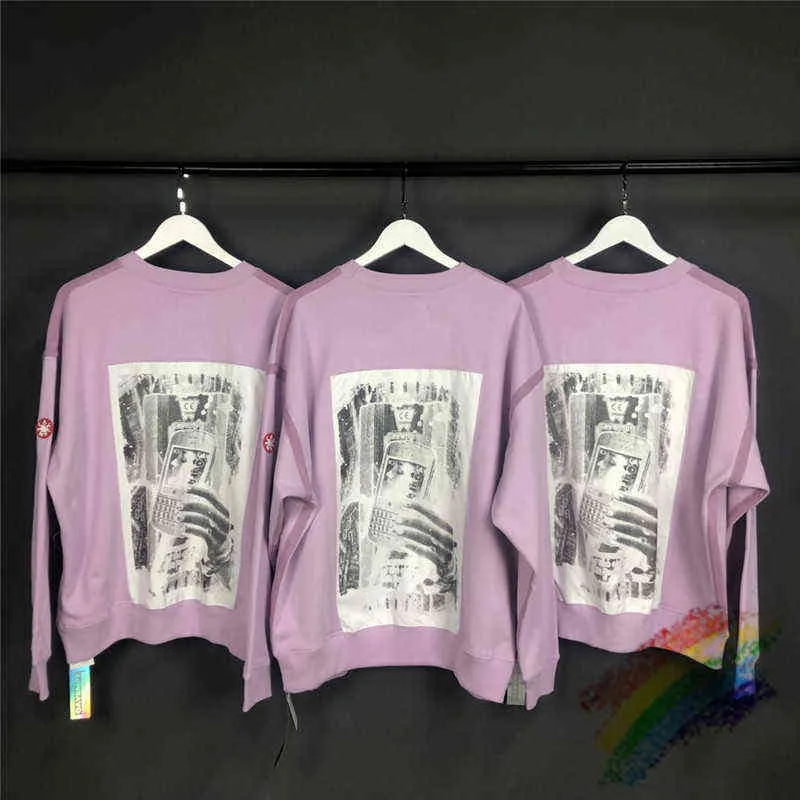 Top Quality Pink Patch CavEmpt 19ss C.E Dispersion Crew Neck 