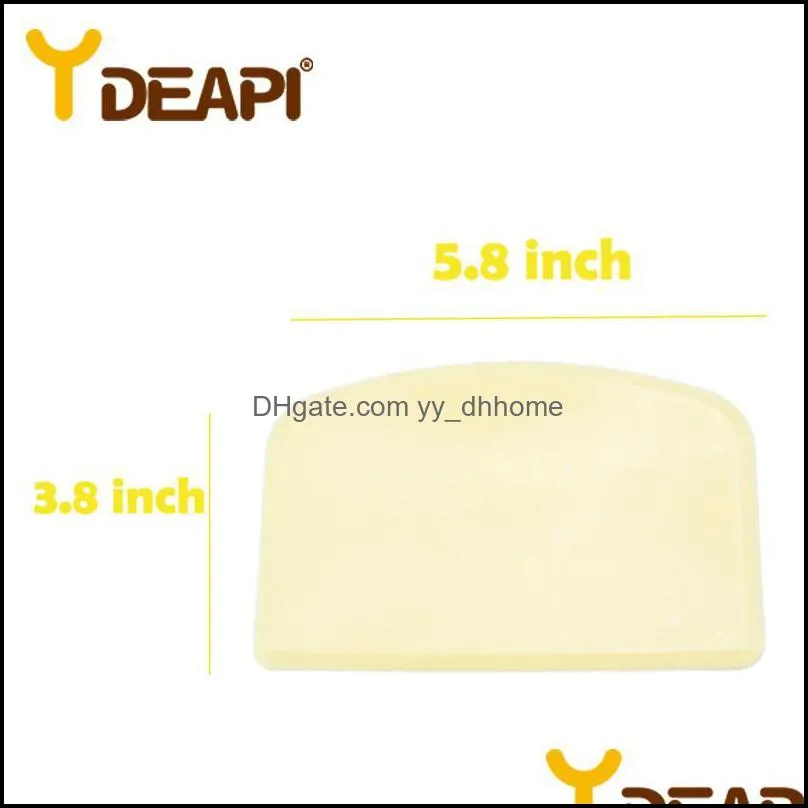 dough scrapers cream smooth cake spatula baking scraper multipurpose kitchen for pizza pastry & tools