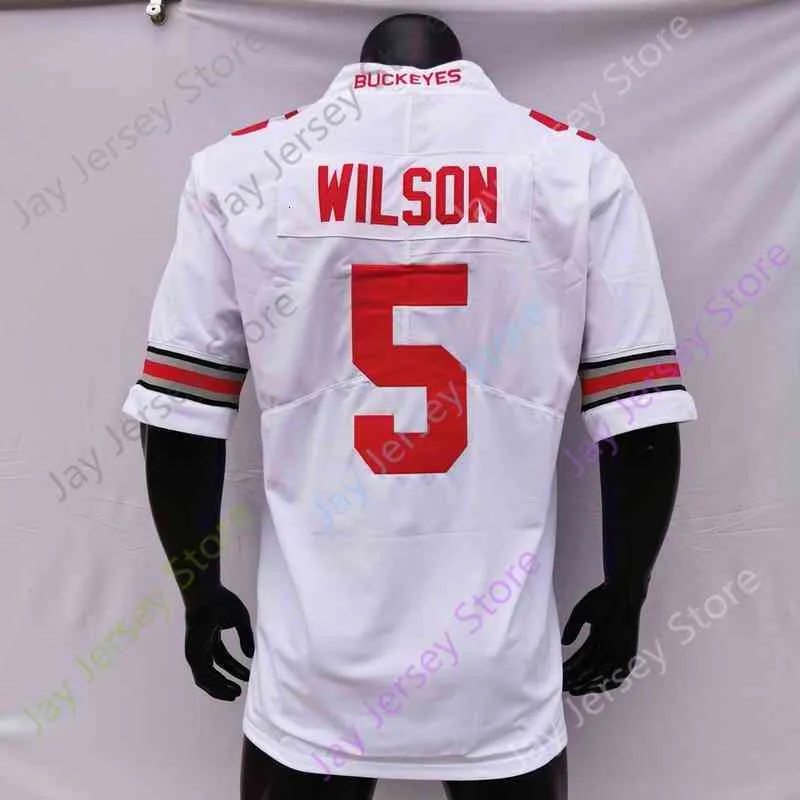 NCAA College Ohio State Buckeyes Football Jersey C.J. Stroud Chris Olave Garrett Eddie George Fields Wilson Teague III Julian Fleming J.T. TUIMOLOAU Jack Sawyer