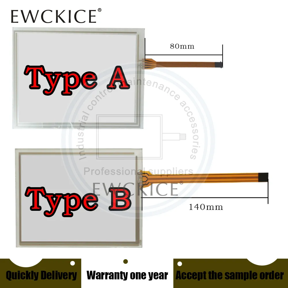 PainelView Plus 600 Peças de substituição 2711p-T6C20C8 2711P-T6C20D8 2711P-T6C20C 2711P-T6C20D PLC HMI Industrial Touch Screen Membrane