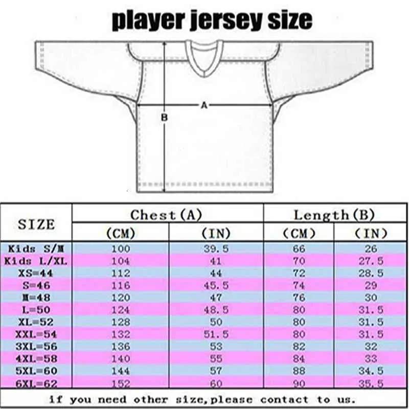 Reebok Youth Hockey Jersey Size Chart Jersey Size Chart Reebok Nhl