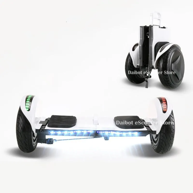Daibot Off Road Electric Scooter Foldable 2 Wheels Self Balancing Scooters Double Drive 250W 36V Hoverboard Skateboard Bluetooth (16)