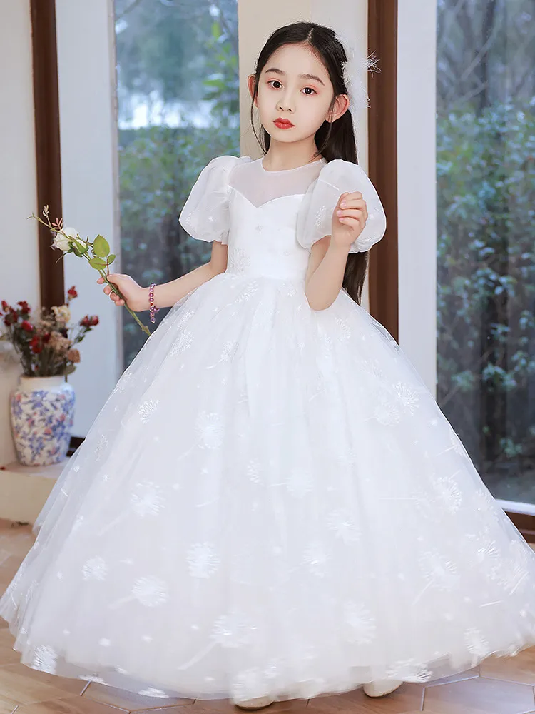 Amazon.com: JSAYBYU Backless Pageant Dress with Sleeve Lace Applique Flower  Girl Dresses for Wedding Toddler Kids Party Gowns Black 2: Clothing, Shoes  & Jewelry