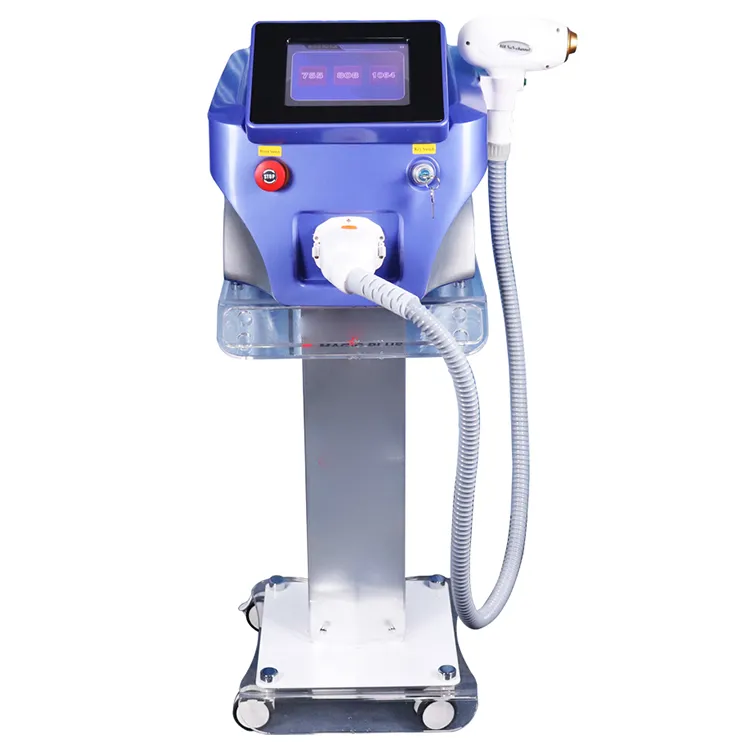 2022 Portable Hot Sales Epilator Equipment 808nm Diode Laser Machine Rf Nd Yag Ipl Hair Removal Home Handle Piece