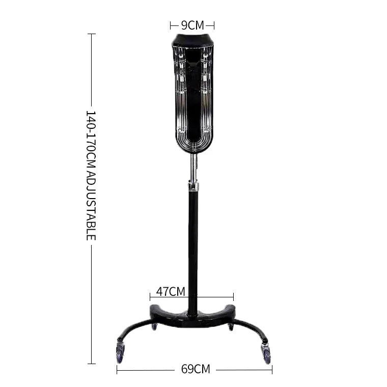 Top Professional Salon Barber Stand Hair Climazone Color Processor 360 graders roterande torktumlare och håraccelerator