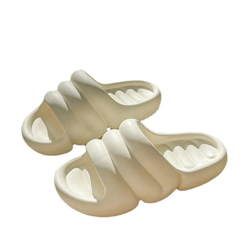 HBP Kvinnor tofflor Designer Sandaler Comfort Leather Men Sandal Flat Luxury Platform Slipper Gummibed Botth Ytterles Slide Shoes AD0 NYHET 36-46