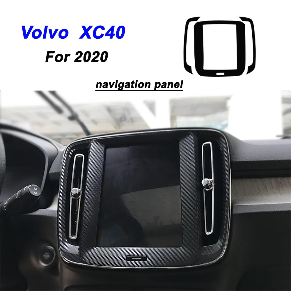 Für Volvo XC40 2020 2021 Auto Styling 3D 5D Carbon Faser Auto Interior  Center Konsole Farbe Ändern Form Aufkleber Aufkleber Von 20,82 €