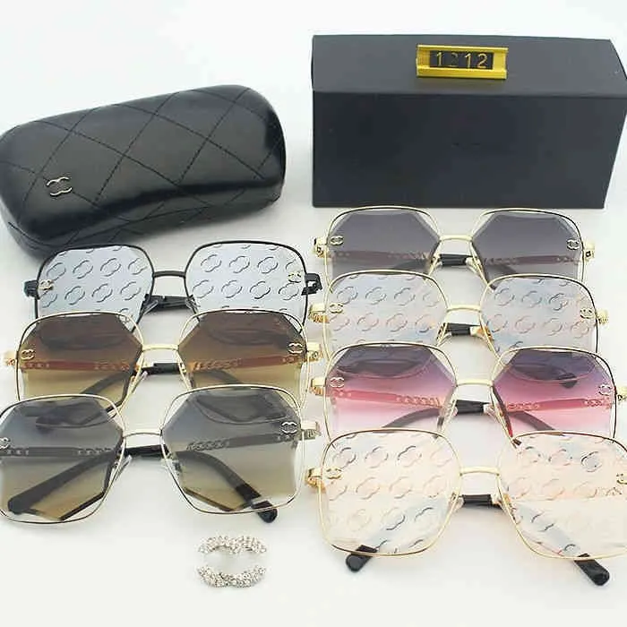 Designer Chanells Glasses Channelsunglasses Ciclo de moda luxuosa Mulher masculina Novo Fragrância Pequena fragrância Lady polarizando óculos esportivos de beisebol vintage