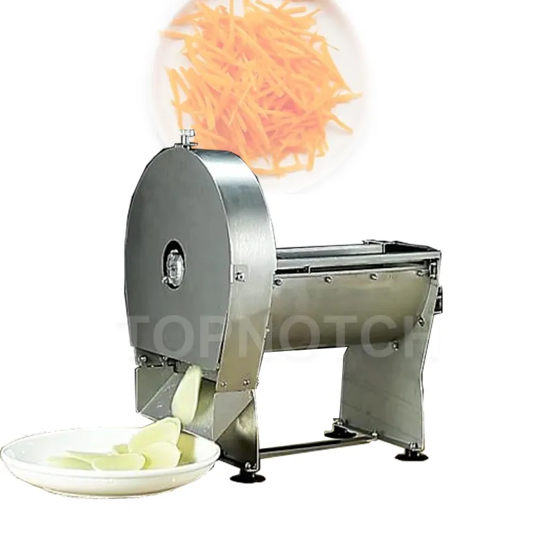 Máquina de cortador de vegetais de frutas comerciais de 220V para slicer Shredder Batata Radish Cut Seção