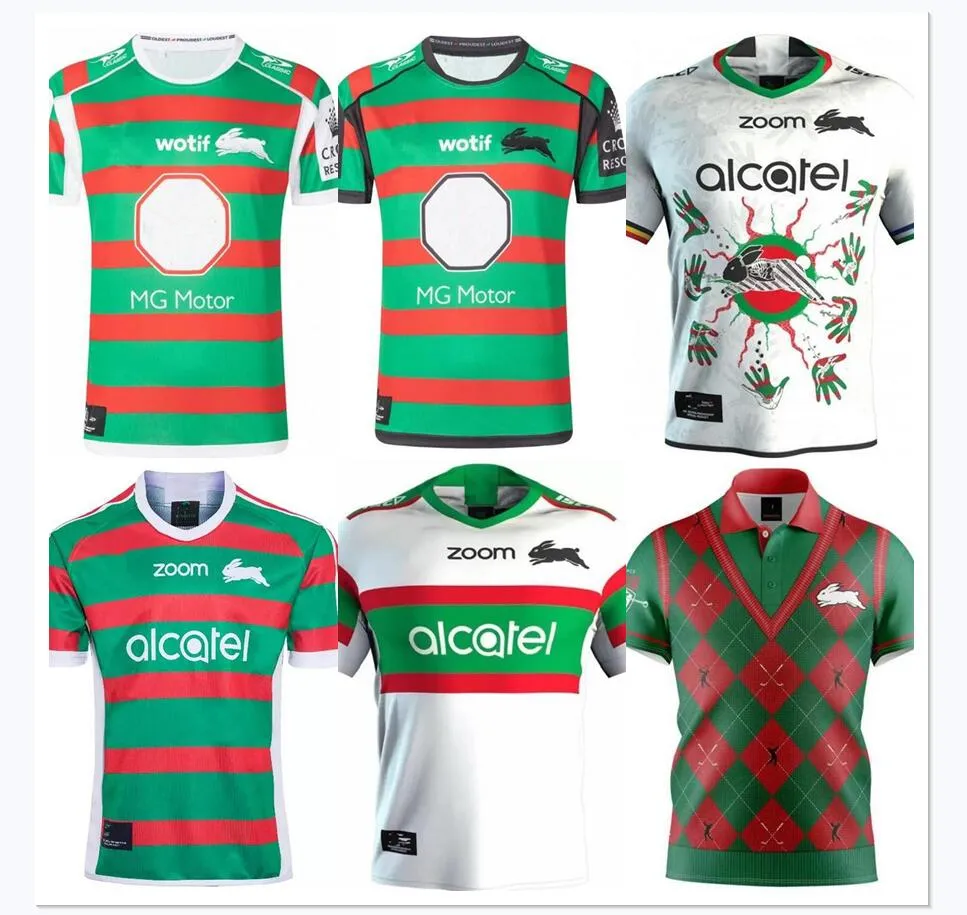 Australia 2022 2023 Rugby Jersey SOUTH SYDNEY RABBITOHS HOME Away