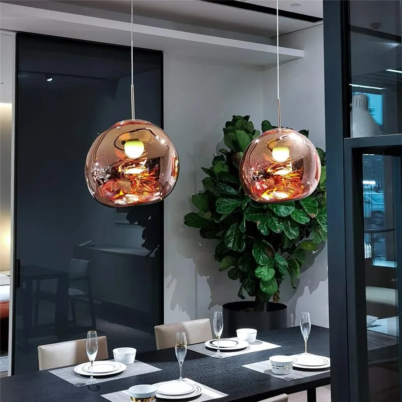 Lámparas colgantes Luces de lava nórdicas para sala de estar Comedor Cocina Bar Lámpara colgante Lustre Iluminación interior Accesorio colgante