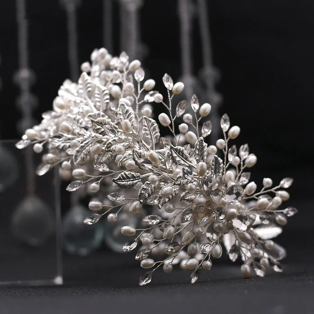 Gorące Royal Hair Sticks Bridal Tiaras Headpieces Na Biżuterię ślubną Biżuterię Urodziny Udresowe Akcesoria Korony Klejnoty Ślubne Brides Jewellrie