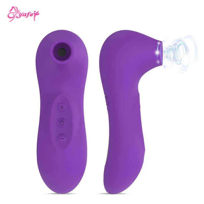 NXY Toyclit Sucker Vibrator voor vrouwen vagina zuigen stimulator likken vrouwelijke pijpbeurt seks voor volwassen tepelmassager masturbator Q0508