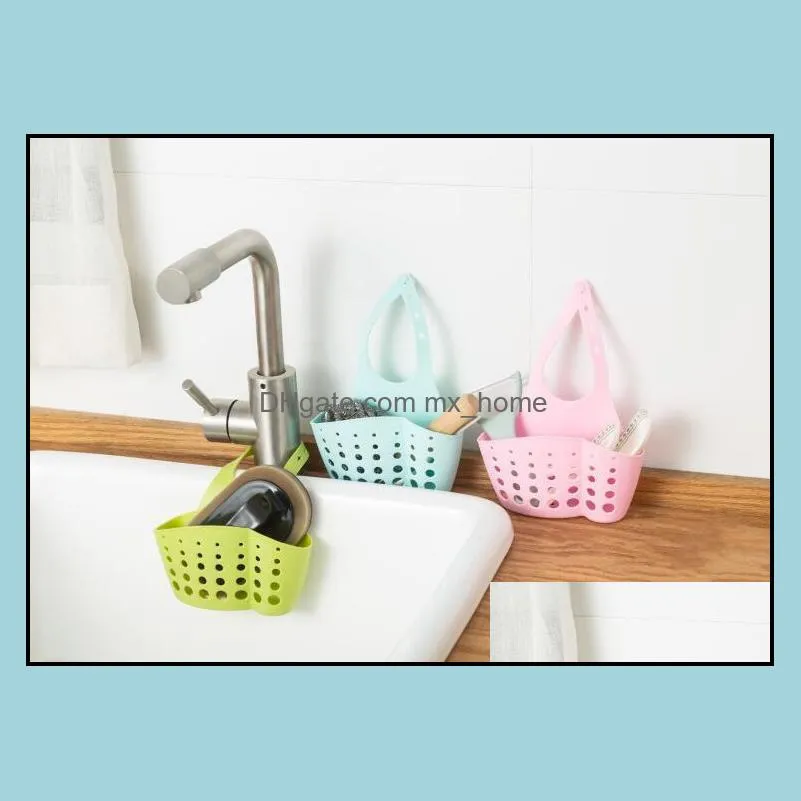 drain basket home kitchen hanging bags under-sink organizers bath storage tools sink holder kitchens accessory vaciar cesta lxl988