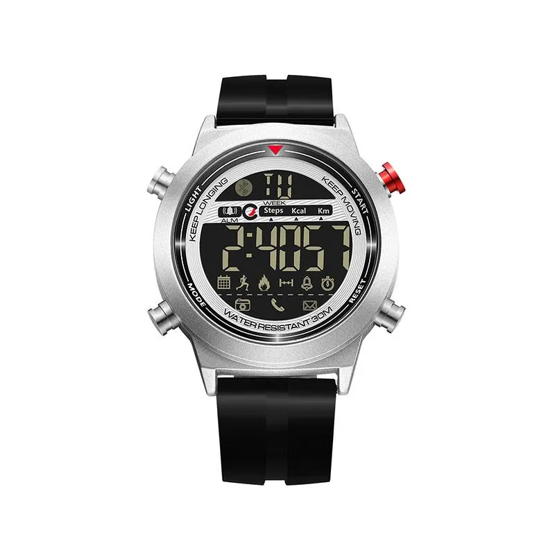 Jeiso Mens Waterproof Sports Watch With Bluetooth Calorie 30m