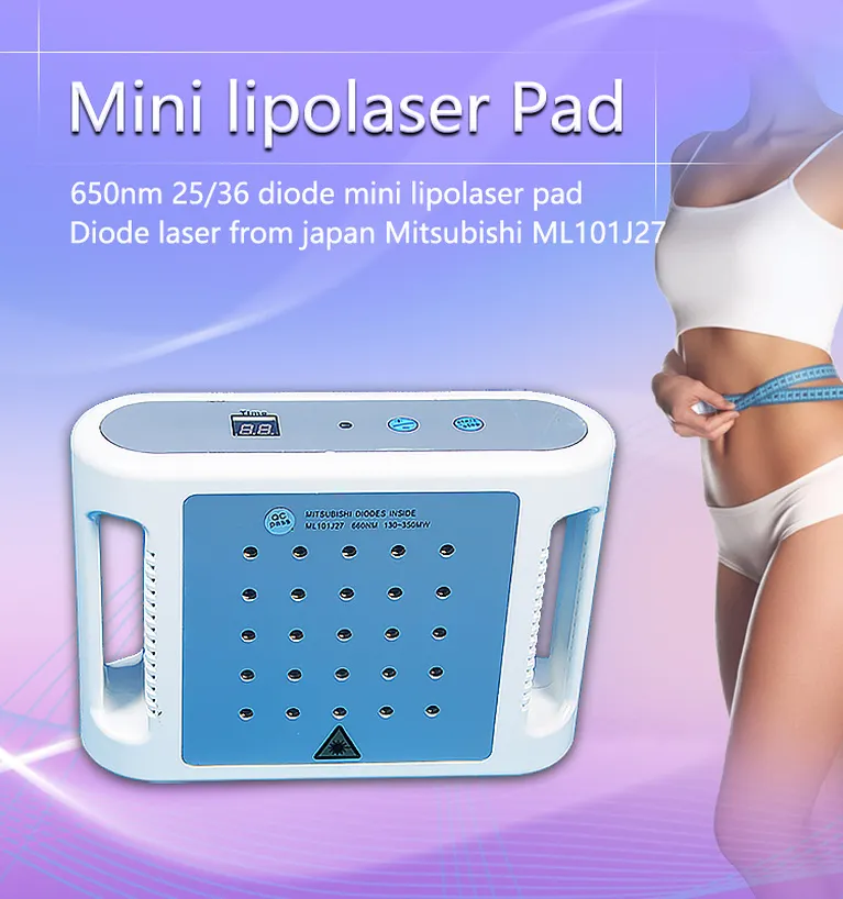 지방 연소 장치 휴대용 Lipo Laser Machine Body Slimming Home 사용