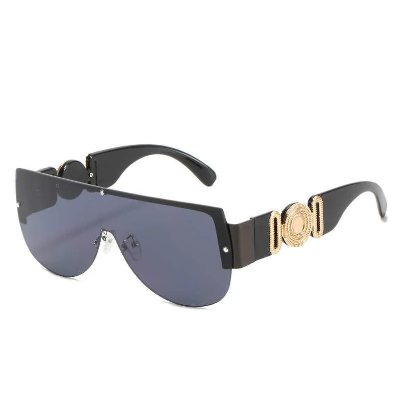 V-Design TB H G cd Sonnenbrille Stilvolle FF-Sonnenbrille für Damen BB mit Ocean-Gläsern 2022 Europäische und amerikanische Laufstegshow mit großem Rahmen UV400 Herren