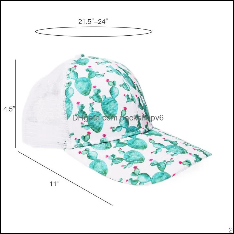 Newest Snake Baseball Hat Cow Print Leopard Sunflower Caps Serape Mesh Cap Fashion Striped cactus Hats Outdoor Sunhat