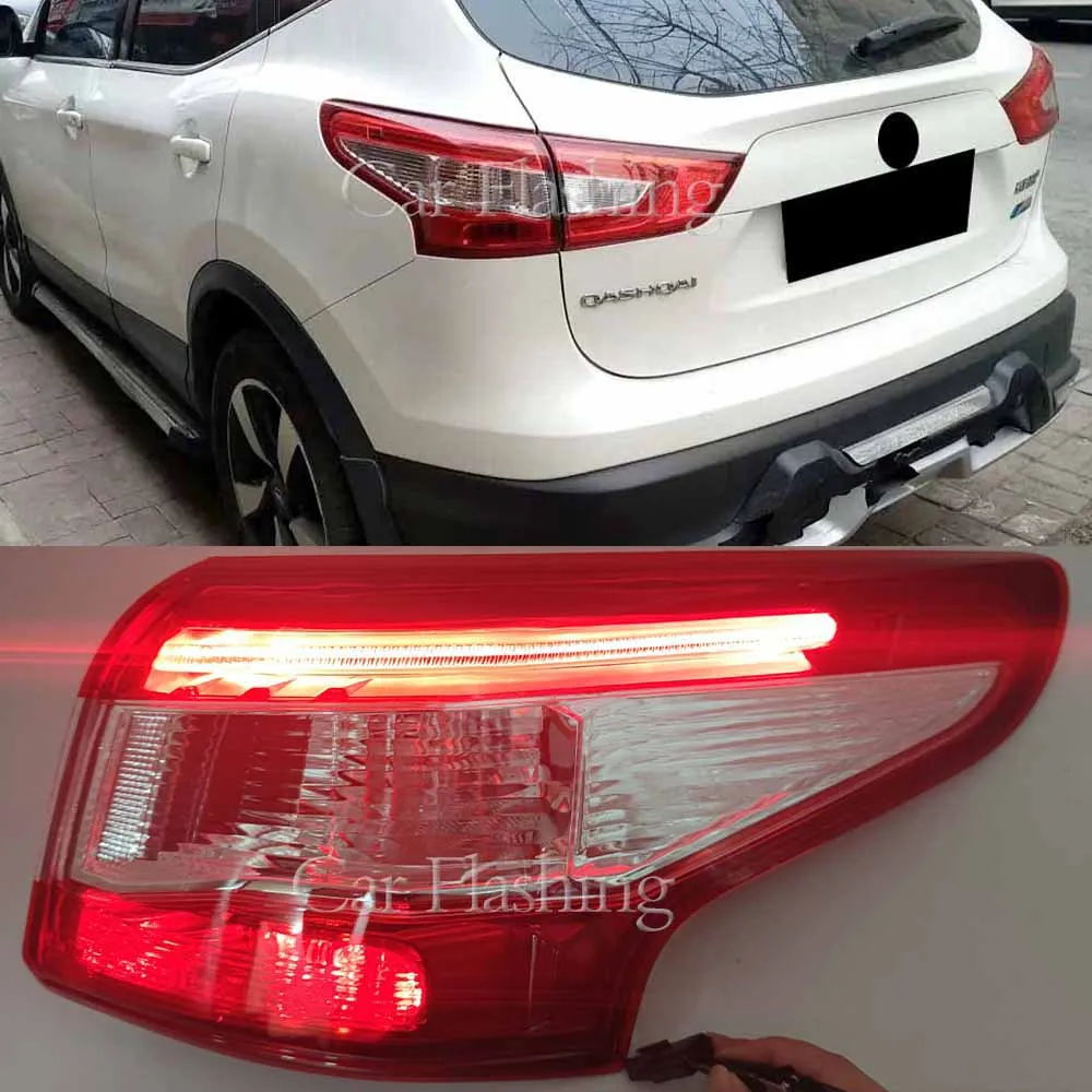 Nissan Qashqai 2016 2018 Rear Bumper Seat Ibiza Rear Lights Outer