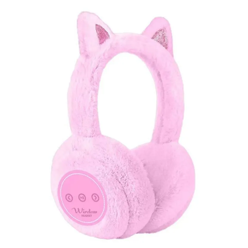 Wireless Girls With For Colorful 802C Fluffy Headphones Pink AH From And Earphones Spacex, Box Adorable Boys $8.46 Bluetooth Retail