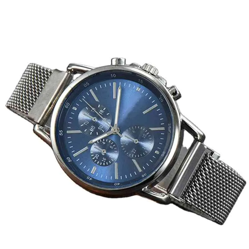 Watches Wristwatch Luxury Designer Fashion Brand Men's Watch Hot Belt Display Big Business Set