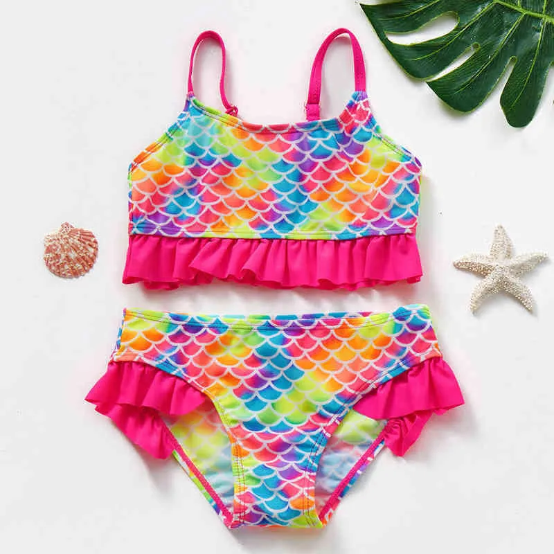 Womens Swimwear Bikini Girls Swimsuit High Quality Two Pieces Kids Set ...