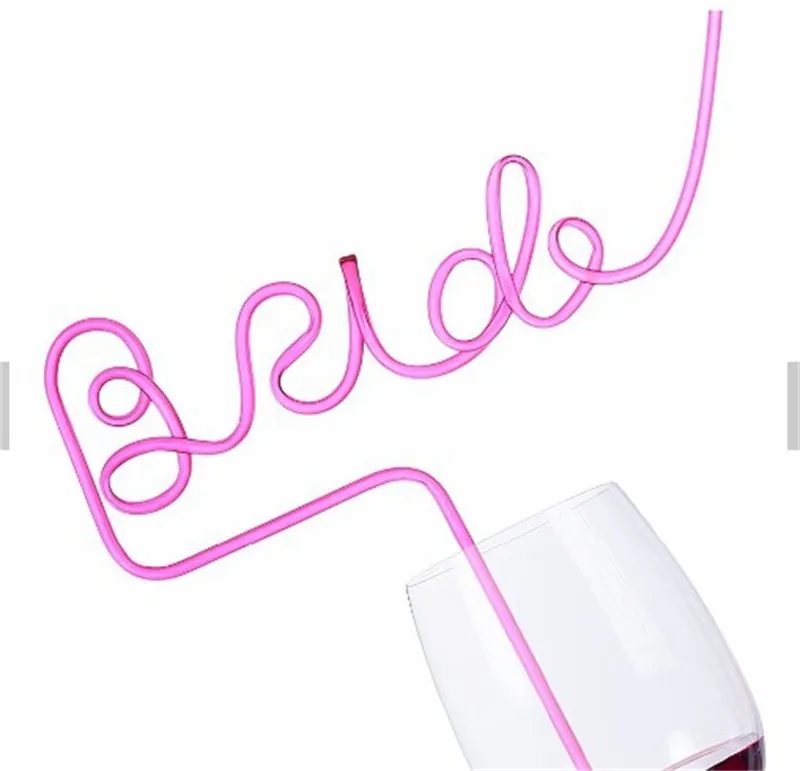 Brudbrev Straw Funny Creative Single Women's Party Wedding Brides Party Gift Decoration 20220430 D3