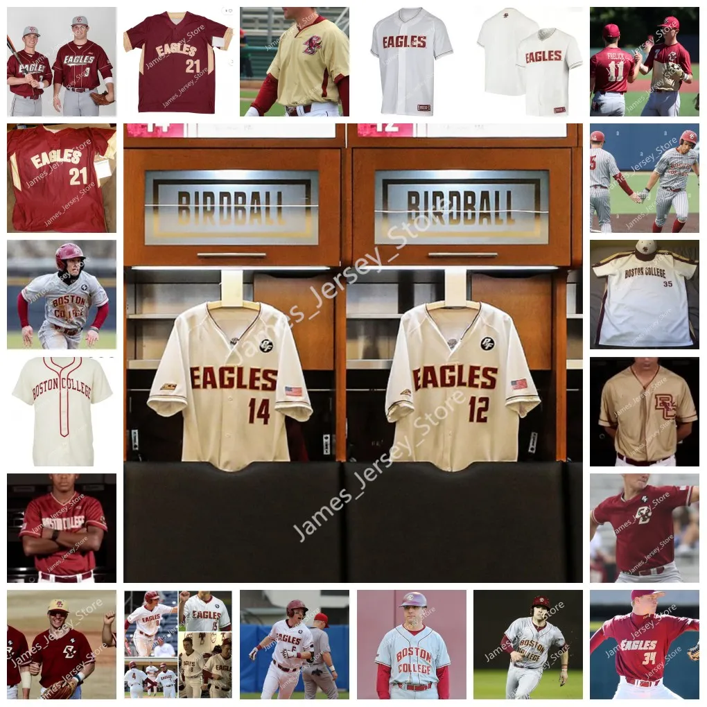 Boston college baseball sales jersey