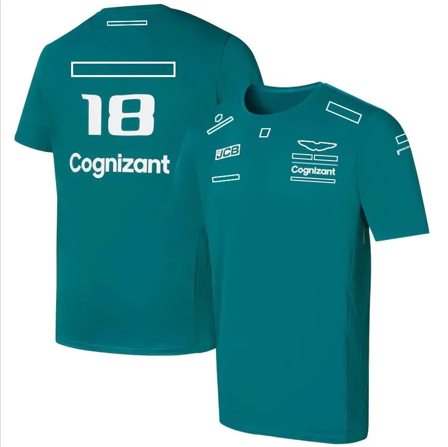2022 Ny Formel One Racing Suit T-shirt Ny säsong Racing Suit Custom Wide F1 T-shirt