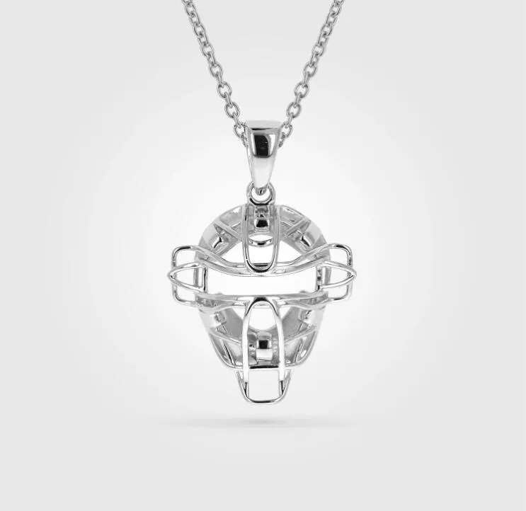 Baseball clearance chain pendant