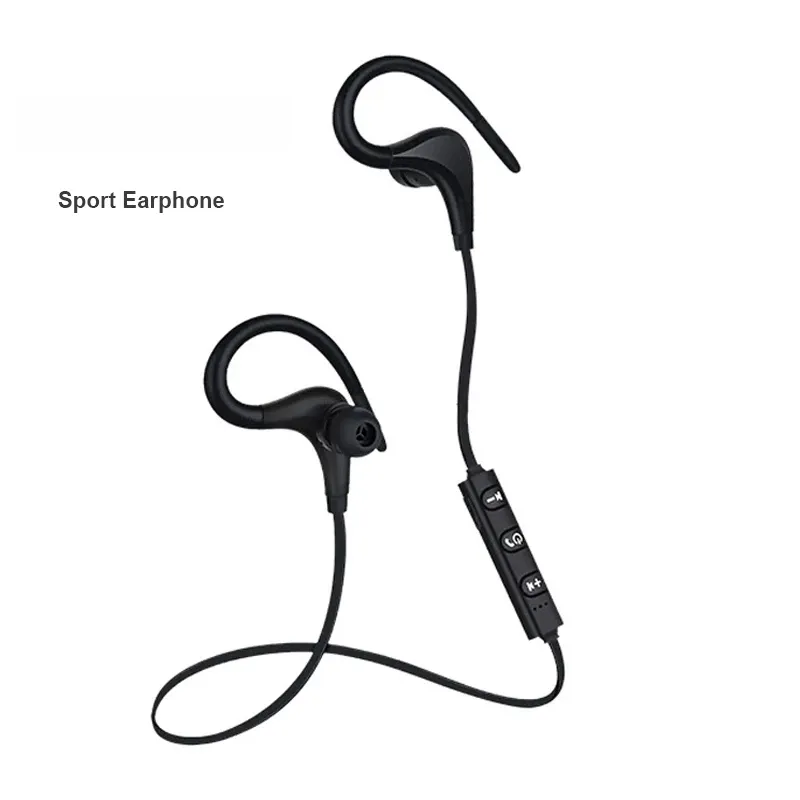 Drahtlose Bluetooth 5.0-Kopfhörer, wasserdicht, Sport-Lauf-Headset, Sport-Ohrhörer, Geräuschunterdrückung, Kopfhörer für mobile Smartphones