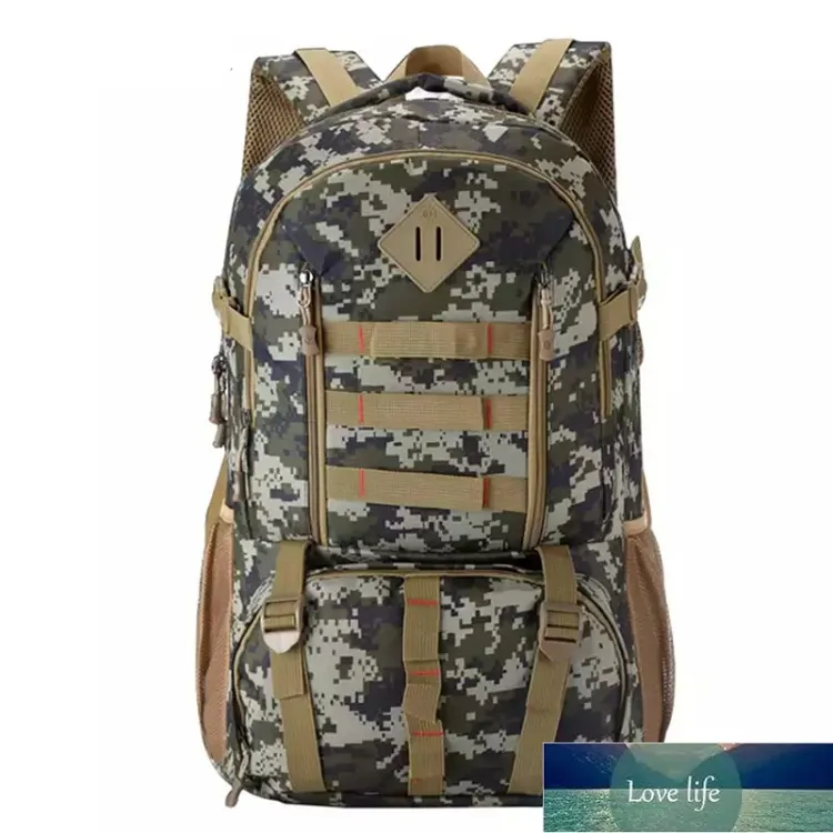 Mochila tática prática ao ar livre 50l Exército à prova d'água Hunting Backpack Rucksack Sport Bag Rucksack