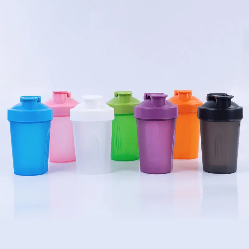 Ernährungs-Shake-Becher, 400 ml, Fitness-Becher mit kleinem Fassungsvermögen, Protein-Milchshake-Mahlzeiten-Ersatzbecher, Sport-Wasserbecher