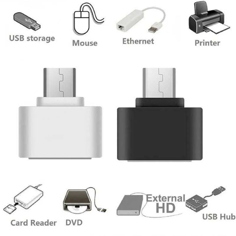 Adaptateur USB 3.1 USB2.0 DE Type C OTG Accessoires de tlphone connecteur samsung Xiaomi