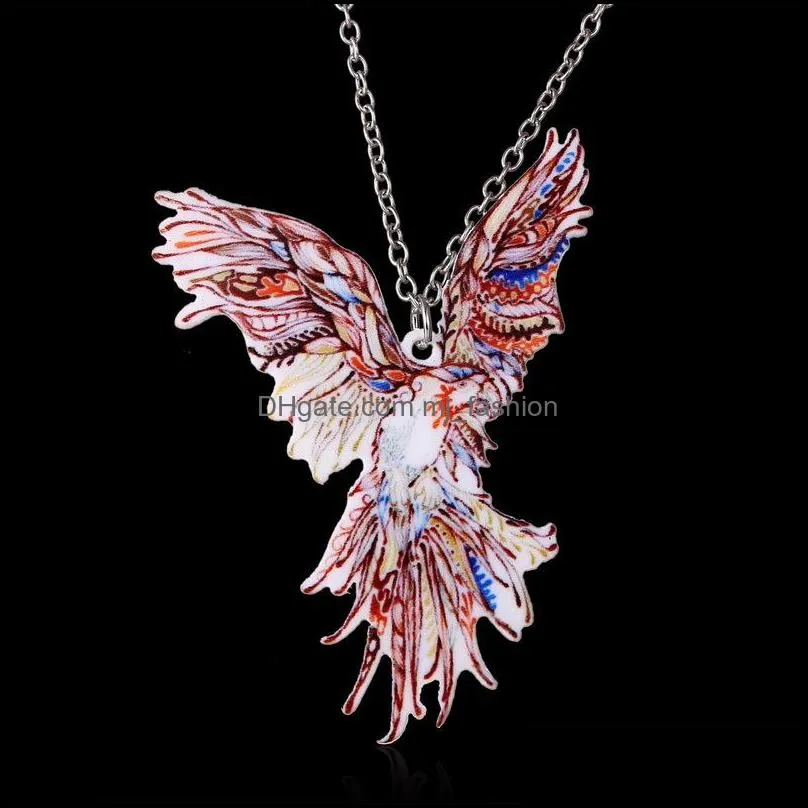 pendant second gram force heat transfer acrylic necklace fashion animal sweater chain necklace