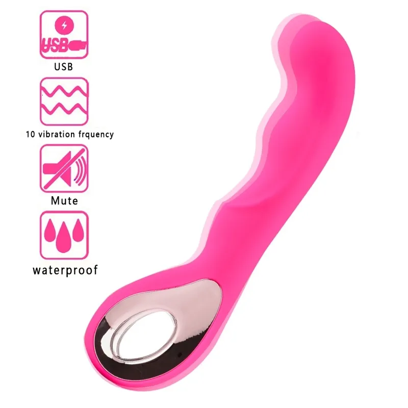 Sex Toy Massager g Spot Dildo Vibrator Orgasm 10 Speeds Powerful Big Vibrators for Women Magic Wand Body Massager Toys Female Masturbators