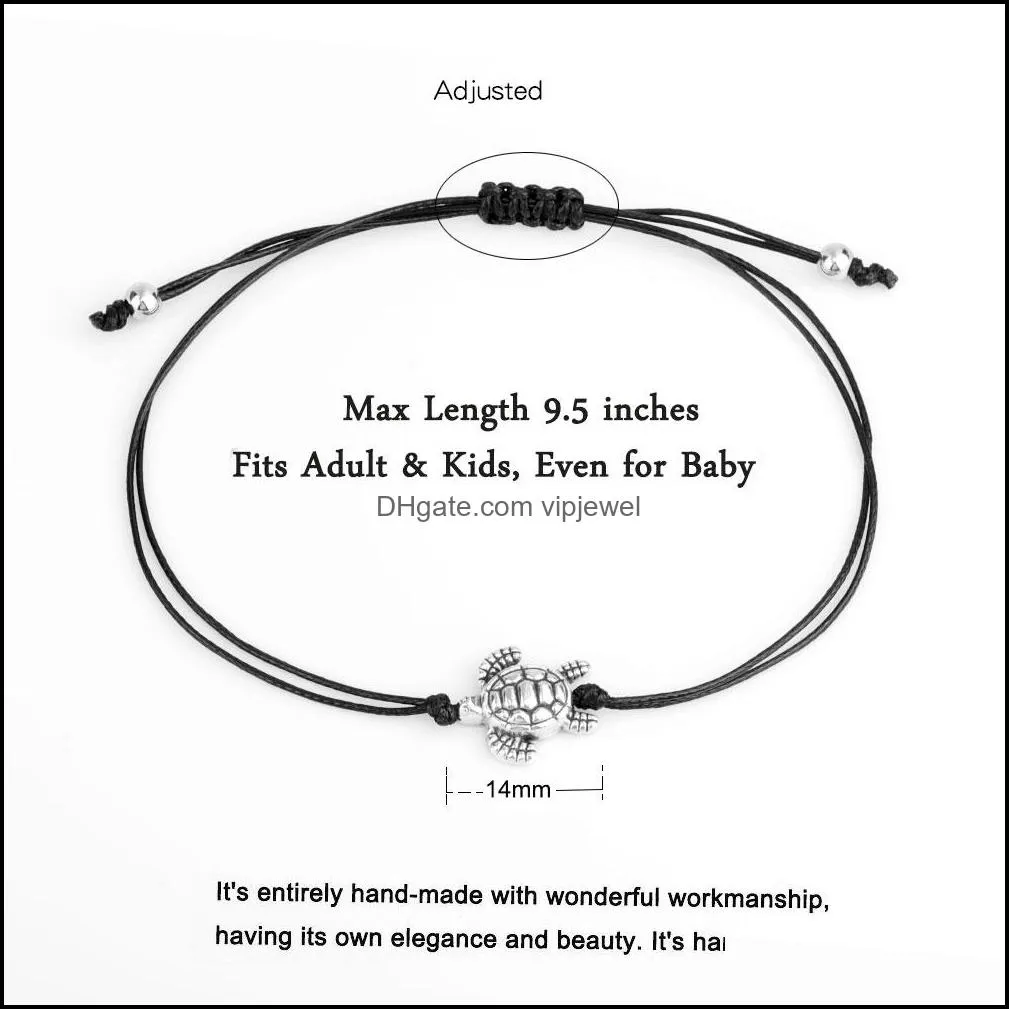 Handmade Braided Charm Bracelet for Couples Geometric Map Elephant Compass Nazar Evil Blue Eye Bracelets Friendship Jewelry Gift