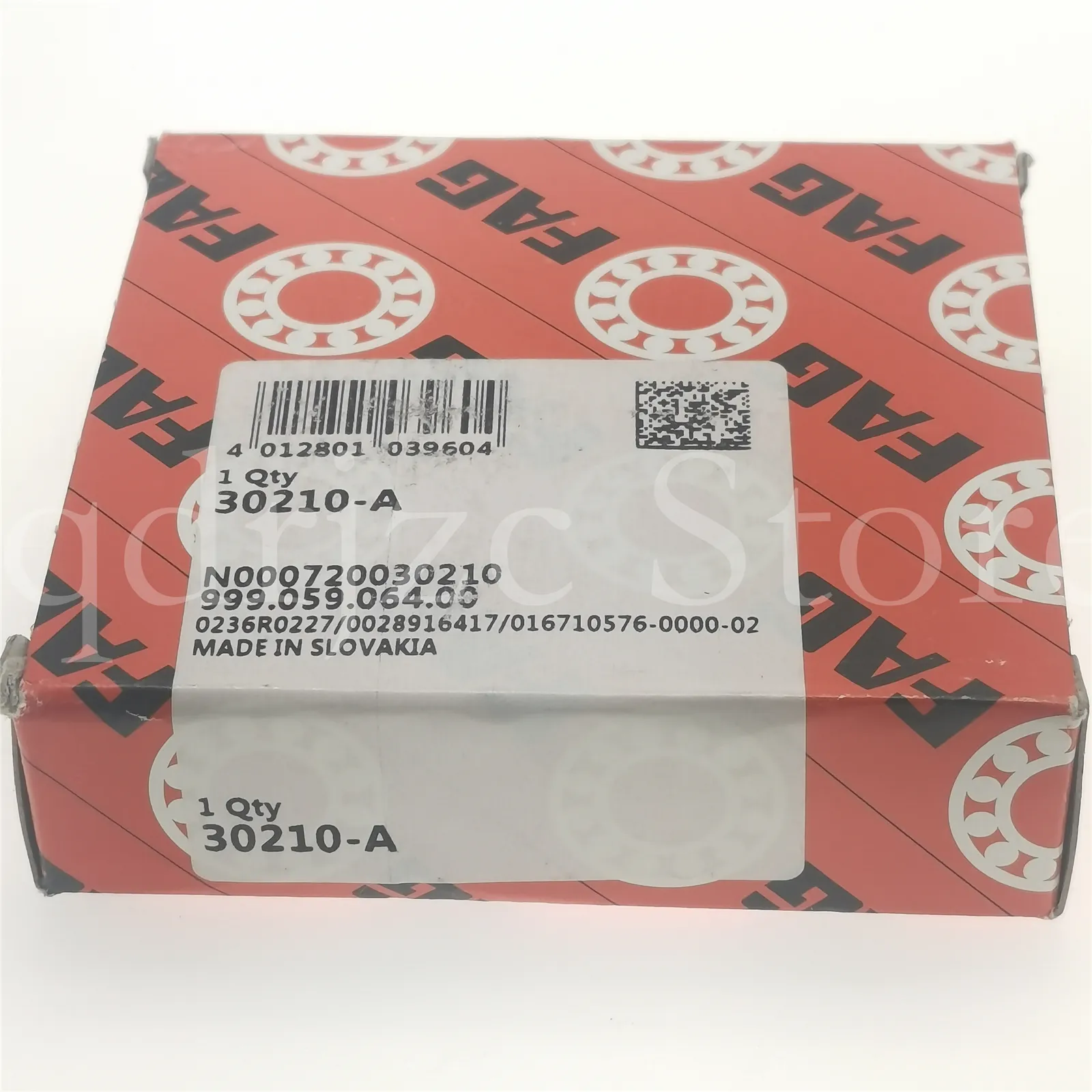 FAG tapered roller bearing 30210-A-CYA = 30210J2/Q HR30210J 4T-30210 50mm X 90mm X 21.75mm