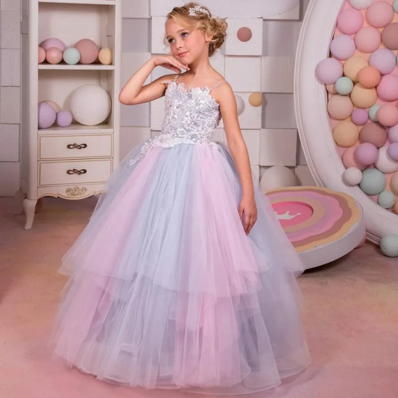 Kids princess gown Kids ball gown Kids prom gown Kids birthday gown Kids  wedding gown Kids