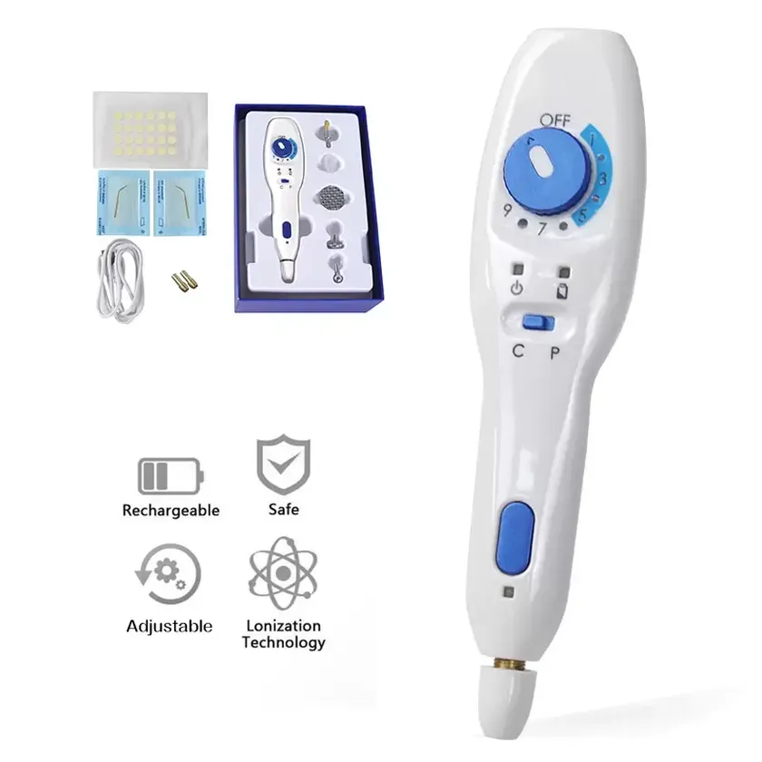 Fibroblast plasma pen schoonheid machine voor ooglid lift rimpel verwijdering skin tillen mol remover