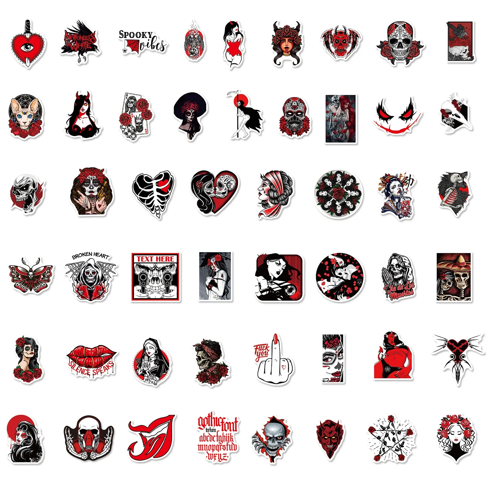 1pc Cute Ins-style Red Heart Stickers For Scrapbooking, Notebook