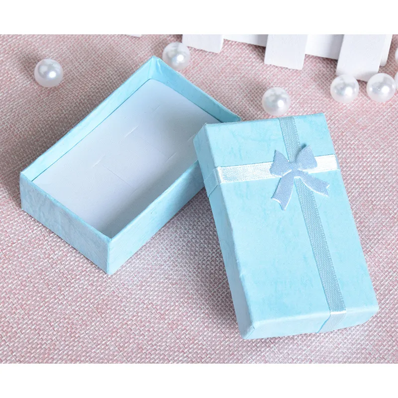 Confezione da 2 scatole per anelli in velluto, con ciondolo per orecchini, scatole regalo per orecchini, gioielli e gioielli (vino, scatola per anelli