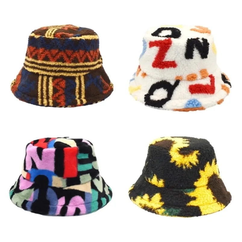 Autumn Winter Bucket Hat Fashion Sun Protection Fisherman Caps Hip Hop Cap Streetwear Hats For Women Panama Hat Unisex 220812