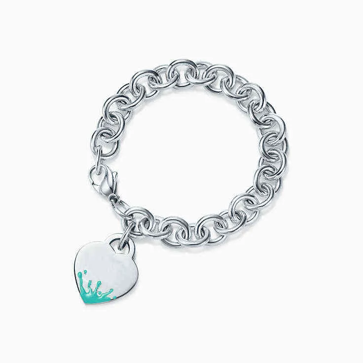 Nouveau Bracelet de créateur de mode pour femmes en argent Sterling 925 Bracelet G220520304W