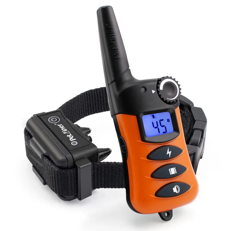 Petrainer 620A-1 Waterproof and Rechargeable Electric Dog Training Collar 300m Remote TrainingShock Collar 220524